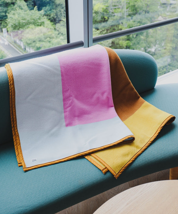  economic experimentブランケット BEAMS T（ビームスティー）の「HOME ECONOMICS EXPERIMENT × BEAMS T