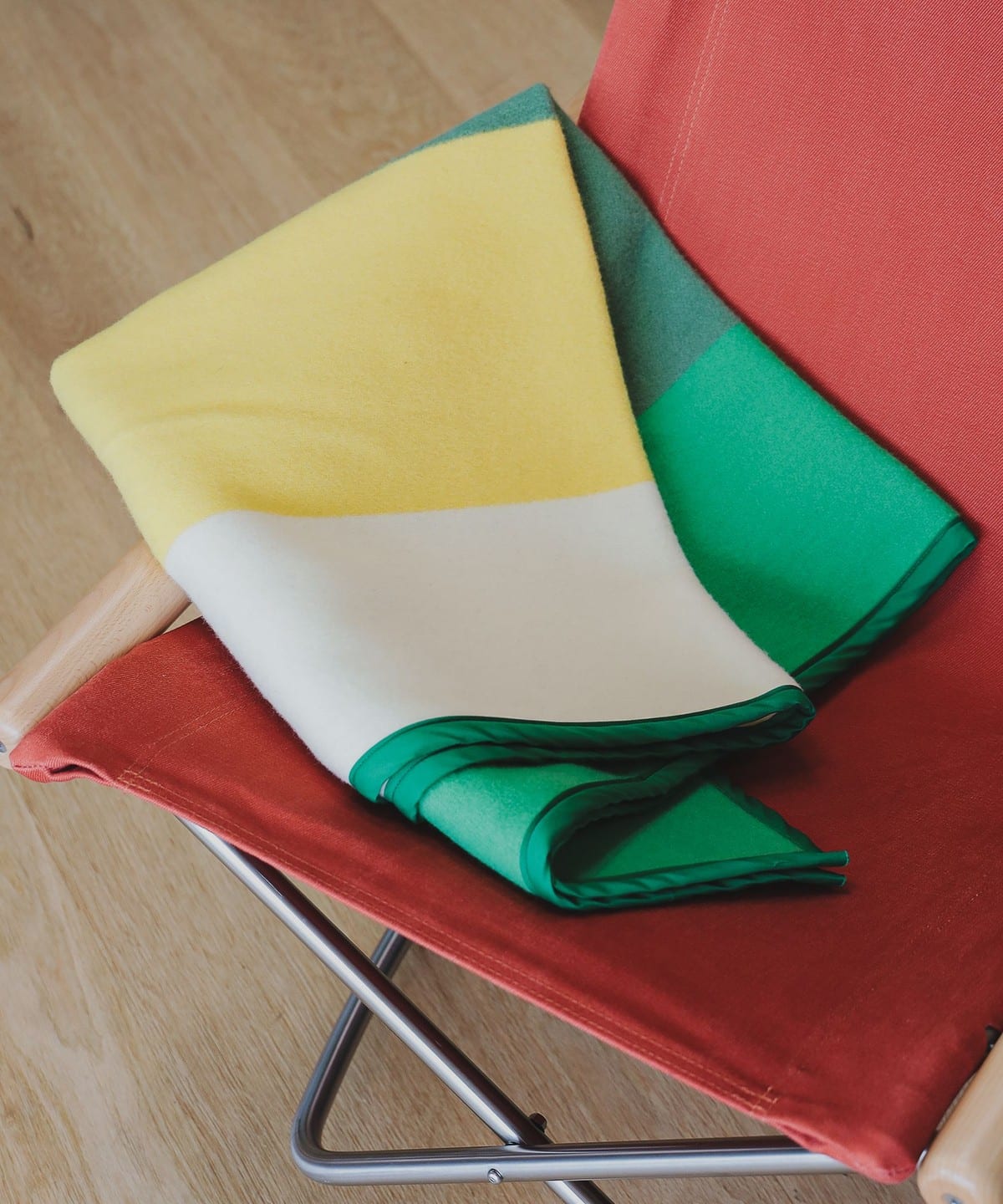 loomer ルーマー / Art Blanket Small ブランケット インテリア MEN YELLOW/GREEN ONE SIZE loomer ルーマー / Art Blanket Small ブランケット インテリア MEN YELLOW/GREEN ONE SIZE