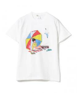 ￥電Q / Beach Umbrella Tee shirt