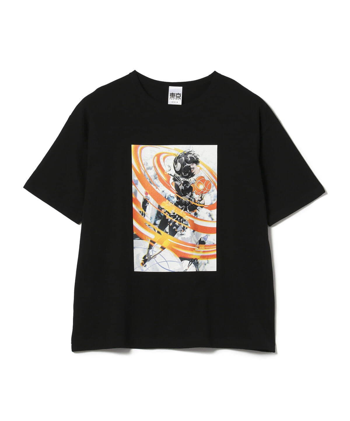 東京PROJECT / SOLANI Tee shirt A Tシャツ・カットソー MEN BLACK S 東京PROJECT / SOLANI Tee shirt A Tシャツ・カットソー MEN BLACK S