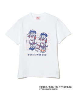 僕とロボコ / ロボコと松尾 Tシャツ Illustrated by docco