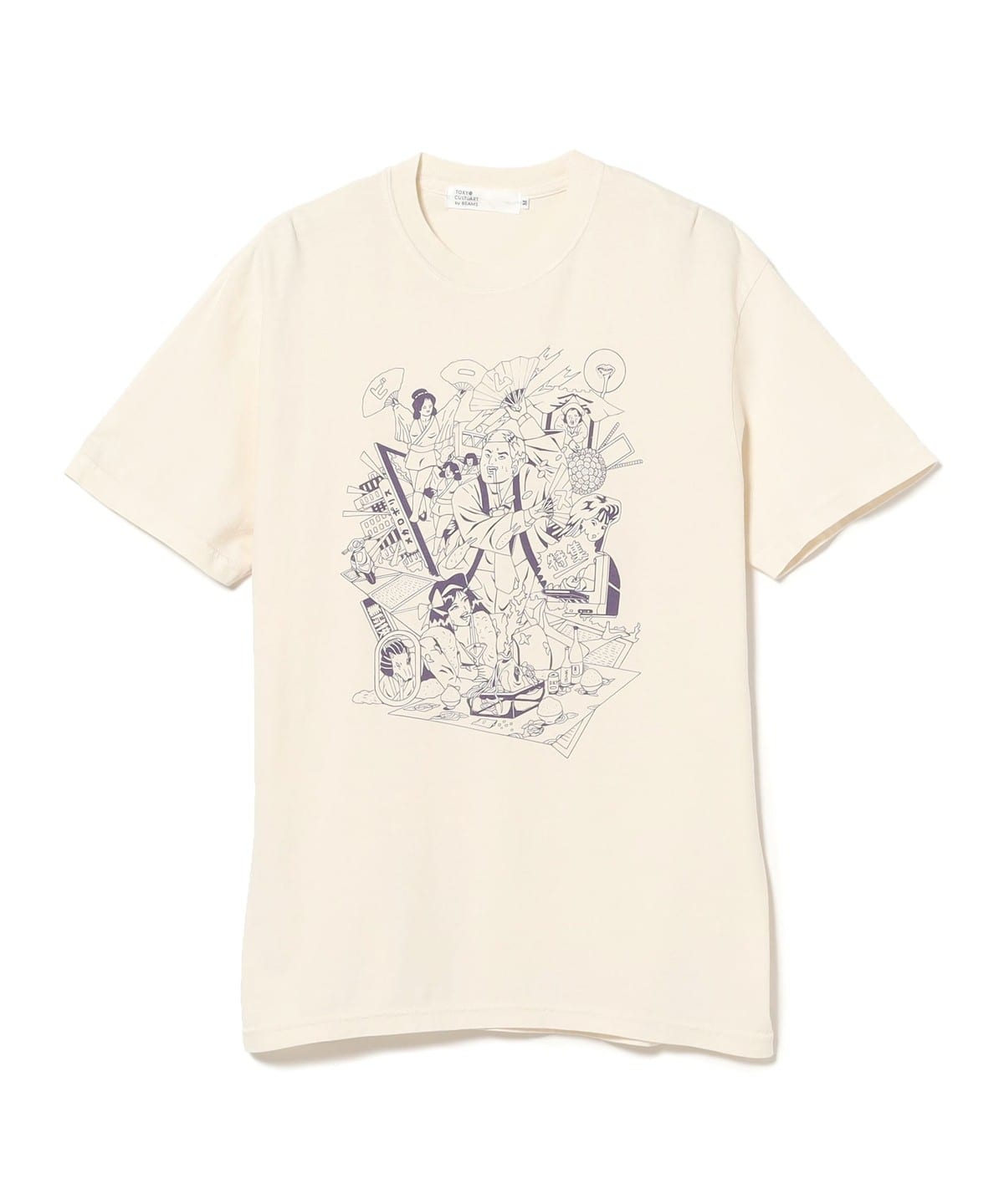 松田光市 / メガロポリス Tee shirt Tシャツ・カットソー MEN IVORY XL 松田光市 / メガロポリス Tee shirt Tシャツ・カットソー MEN IVORY XL