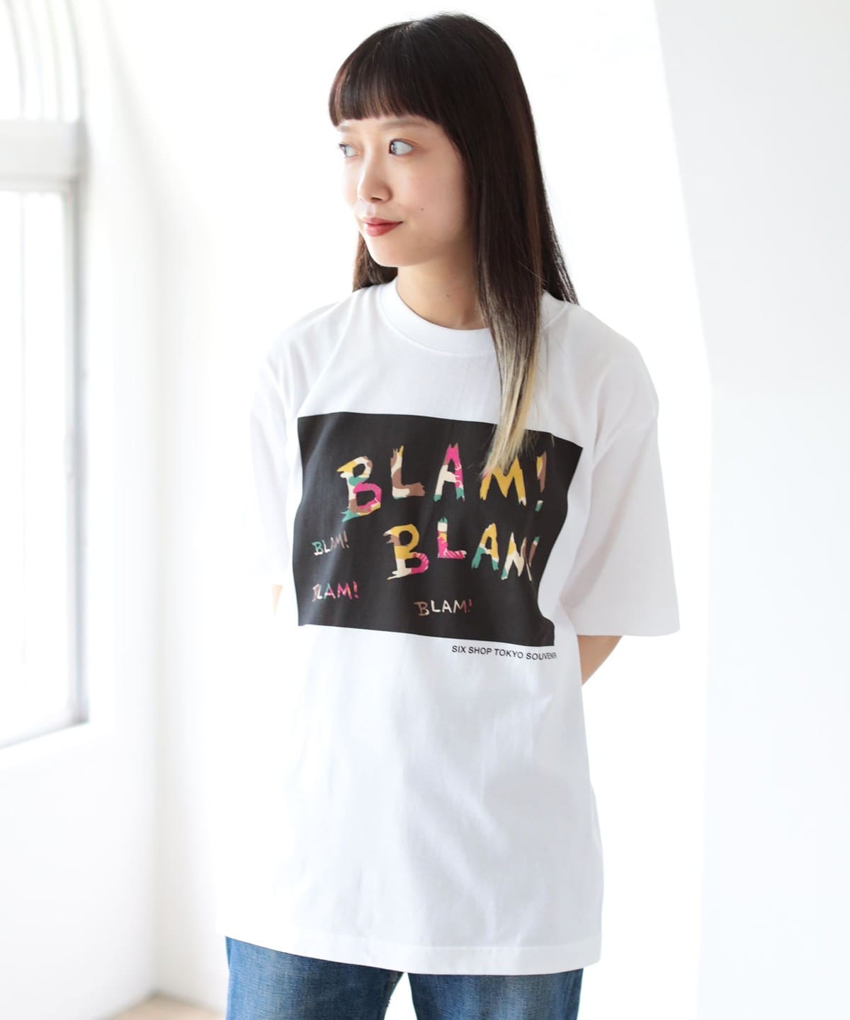MEMES TOKYO / BLAM! Tee Shirt Tシャツ・カットソー MEN WHITE XL MEMES TOKYO / BLAM! Tee Shirt Tシャツ・カットソー MEN WHITE XL