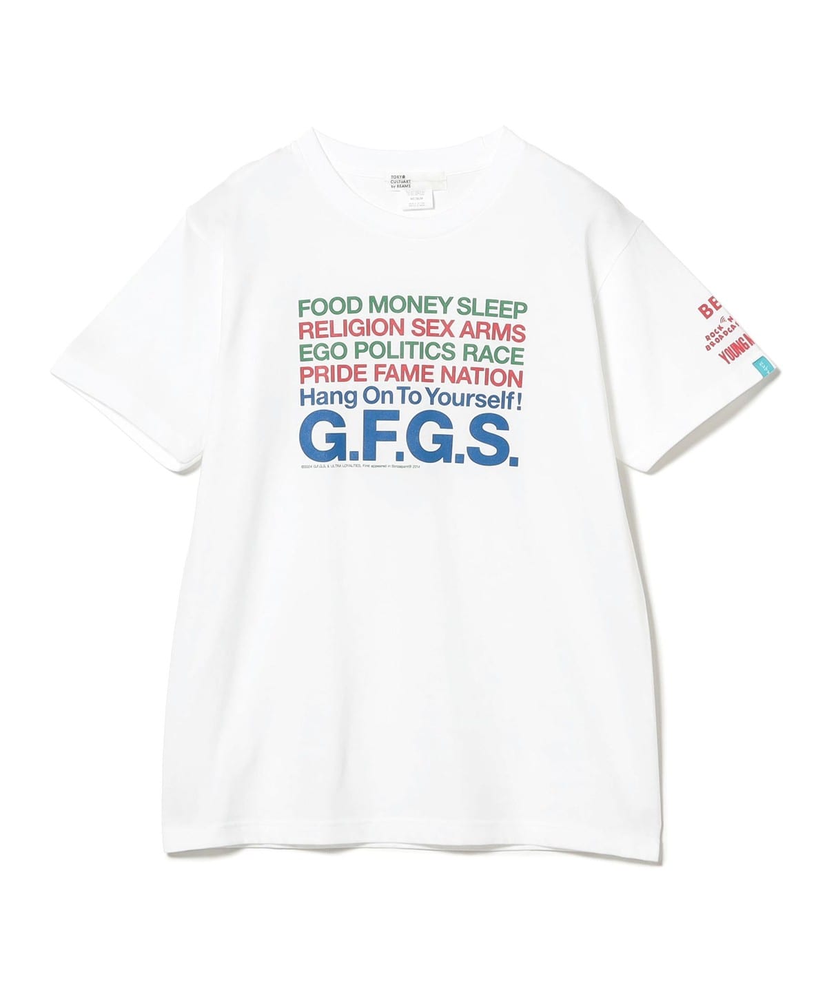 ULTRA LOYALITIES by Bonzaipaint × G. F.G. S / HANG ON TO YOURSELF Tee shirt Tシャツ・カットソー MEN WHITE M ULTRA LOYALITIES by Bonzaipaint × G. F.G. S / HANG ON TO YOURSELF Tee shirt Tシャツ・カットソー MEN WHITE M