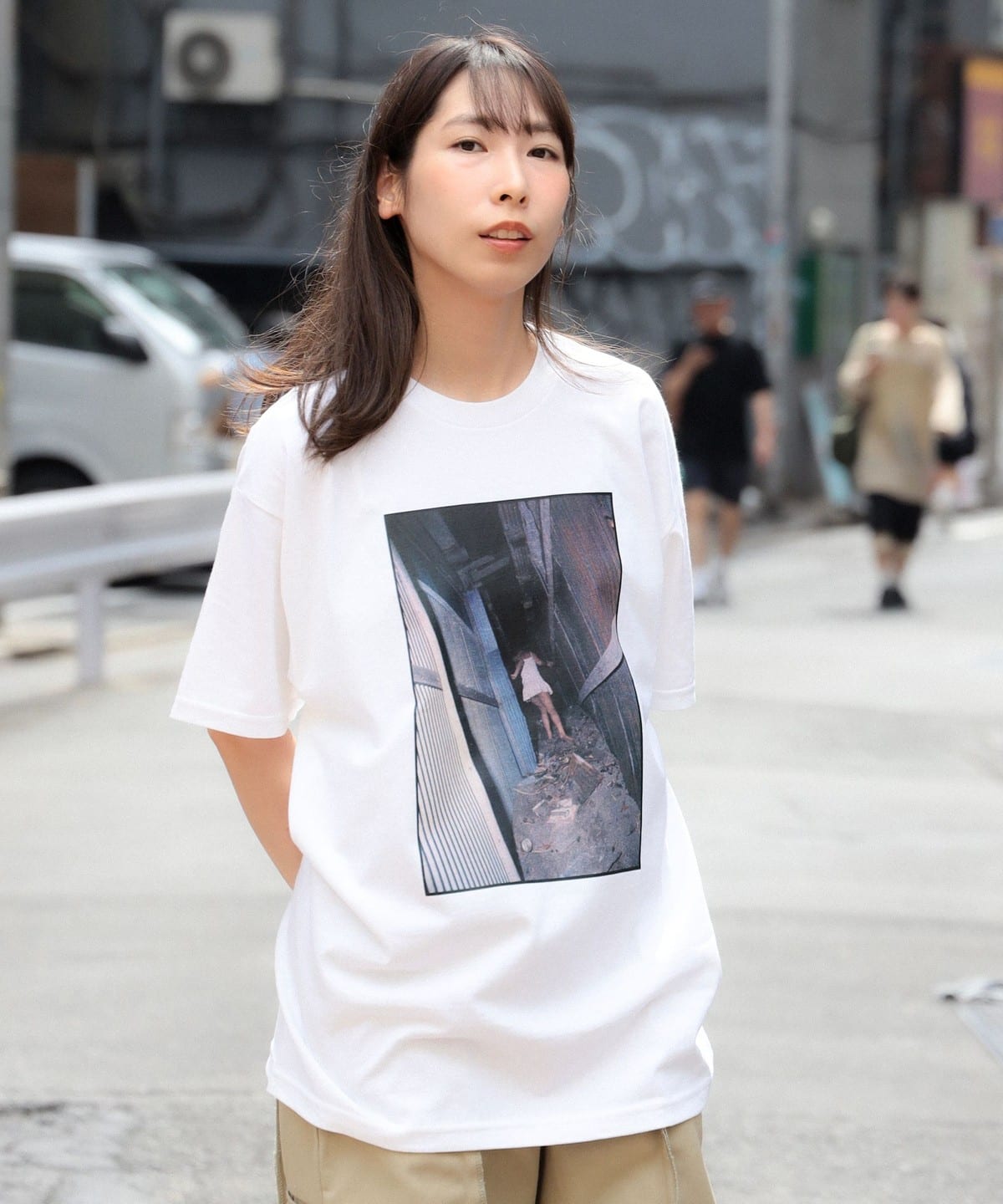 森山大道 モリヤマ ダイドウ / Color Tee Tシャツ・カットソー MEN WHITE L 森山大道 モリヤマ ダイドウ / Color Tee Tシャツ・カットソー MEN WHITE L