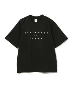 Somewhere in Tokyo / 五木田智央 typewrite Tシャツ