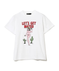 LET'S GET NAKED / gummy cartoon Tシャツ