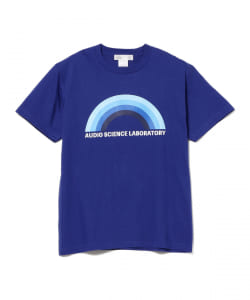 ヤン富田(Yann Tomita) /A.S.L. レポート記念 BLUE RAINBOW Tシャツ