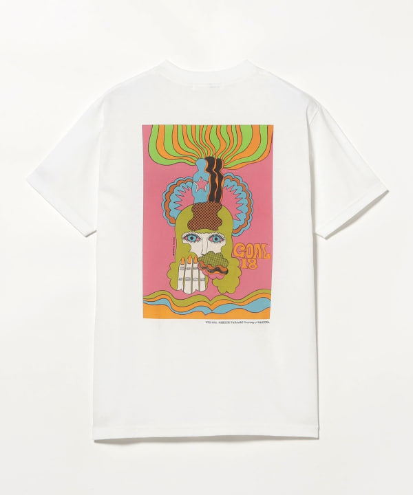 週刊プレイボーイ / 田名網敬一 P.B.GRANPRIX GOAL T-Shirt BACK PRINT