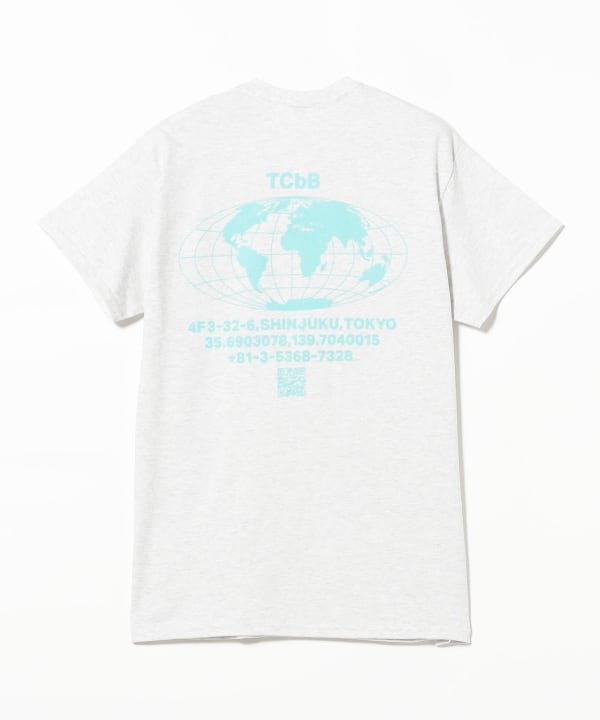 TOKYO CULTUART by BEAMS / TCbB SHOP T-Shirt (new) BACK PRINT