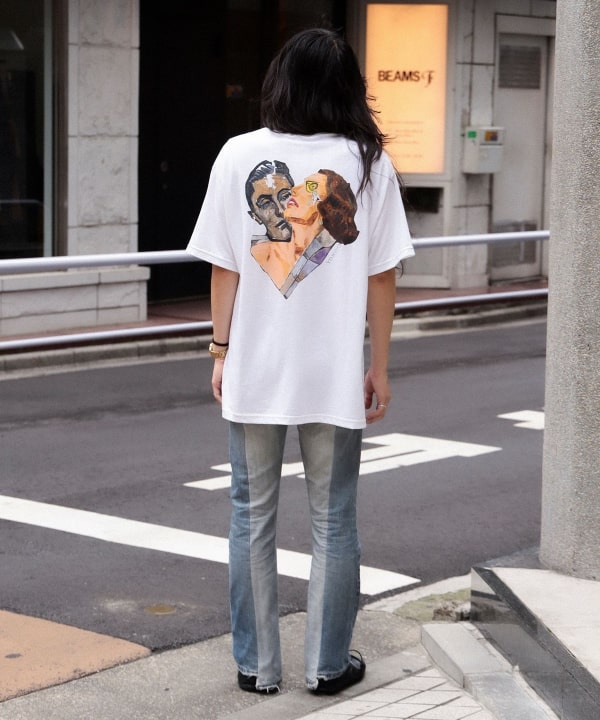 横尾忠則 × TOKYO CULTUART by BEAMS / T-Shirt STAFF Model：183cm Size：XL