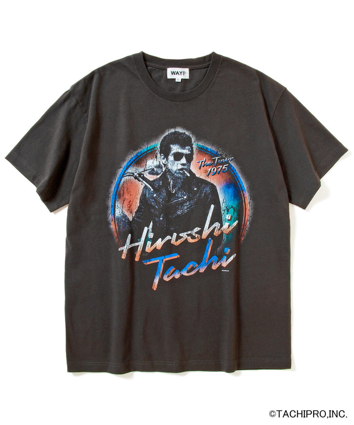 【受注生産商品】WAYP MUSIC × 舘ひろし / HIROSHI TACHI T-Shirt Tシャツ・カットソー MEN - M