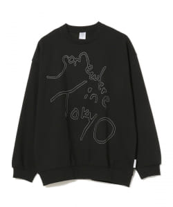 Somewhere in Tokyo / Big Logo Sweat Designed by Tomoo Gokita