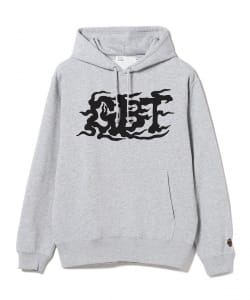 GxBxT / LOGO & SKULL embroidery Sweat Parka