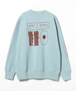 norahi / "simple" crew neck sweat shirt