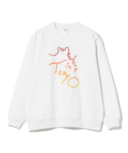 Somewhere in Tokyo / 9.6oz Sweatshirt Tee Logo by Tomoo Gokita