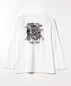 黒川知希 / Sad Cat Long sleeve Tee shirt