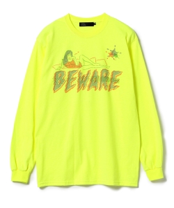 苦虫ツヨシ / BEWARE ロングスリーブ Tシャツ
