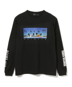 永井博 × TOWER RECORDS × BEAMS JAPAN / ロングスリーブ Tシャツ