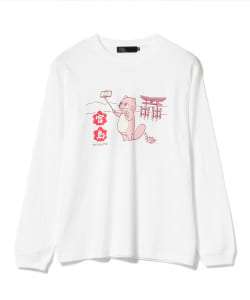 【アウトレット】BEAMS JAPAN 宮島 / 自撮りTシャツ