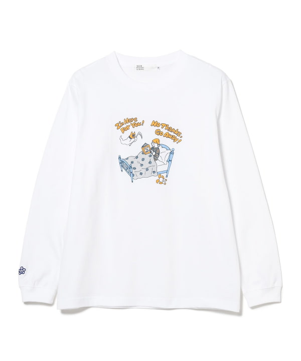 TOKYO CULTUART by BEAMS (TOKYO CULTUART by BEAMS) Midori Nakajima / no  thanks Long Sleeve Tee shirt (T-shirt/cut and sewn printed T-shirt) mail  order | BEAMS