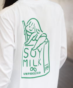 Shirane Yutanpo / soy milk Long Sleeve Tee Shirt