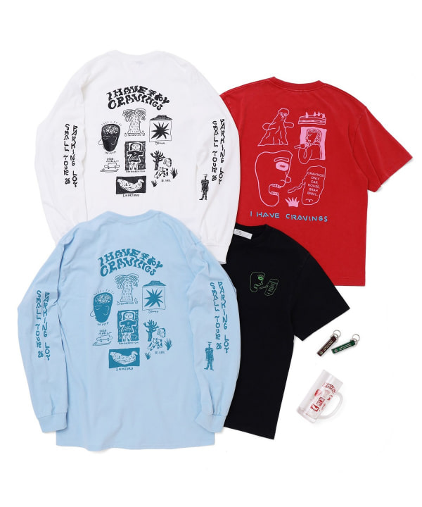 norahi / Tour Long Sleeve T-Shirt 複数の製品が写っている画像はイメージです。セット販売ではございません。