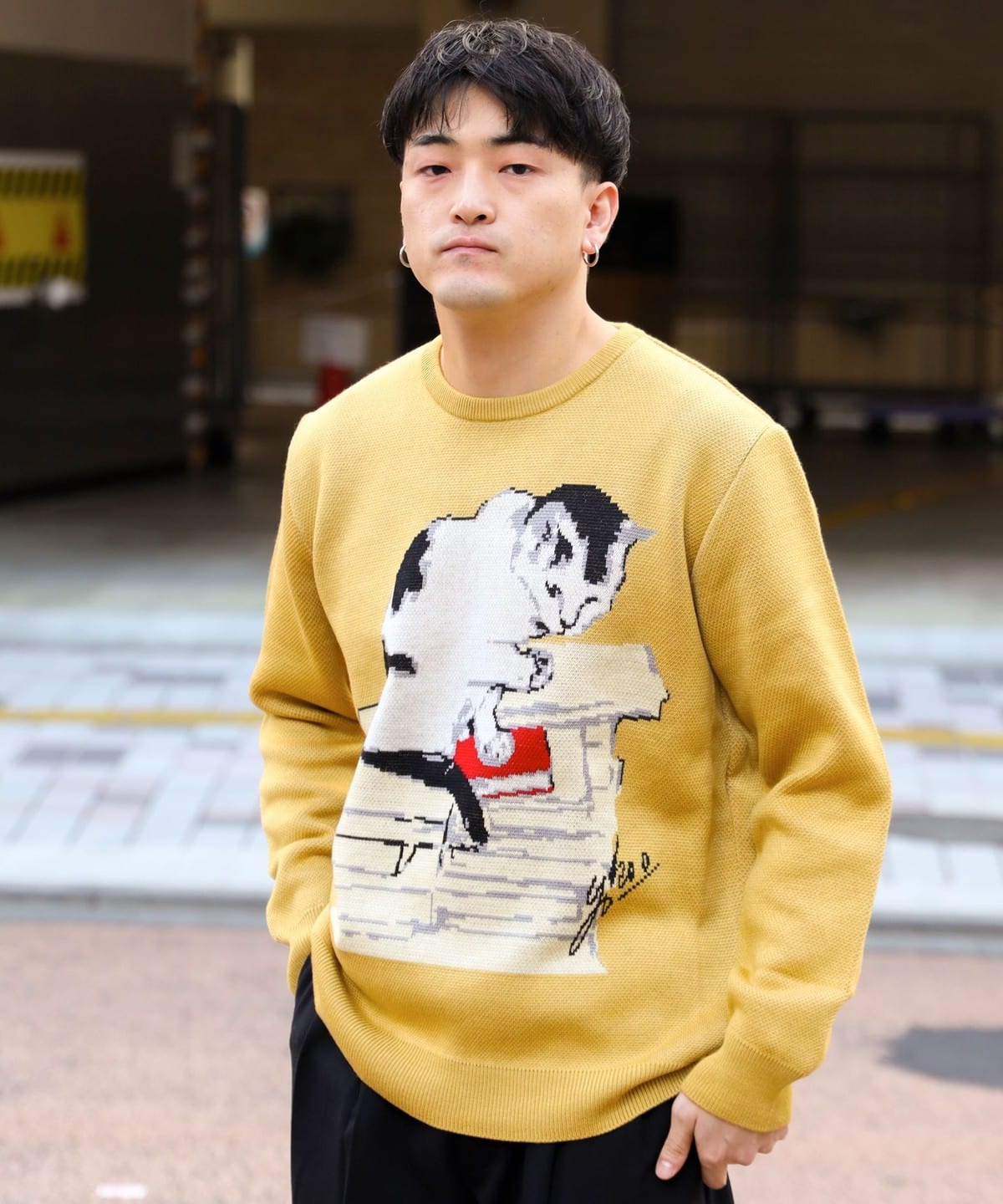 TOKYO CULTUART by BEAMS（トーキョー カルチャート by ビームス）横尾忠則 × 編み物☆堀ノ内 / TAMA Knit  Sweater（トップス ニット・セーター）通販｜BEAMS