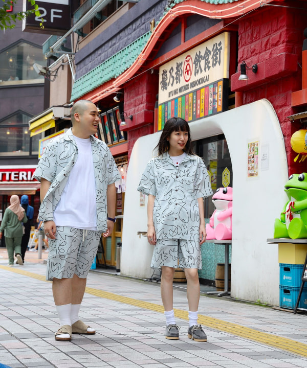 柴田ひかり ikiji peep inside head ワークパンツ peep inside