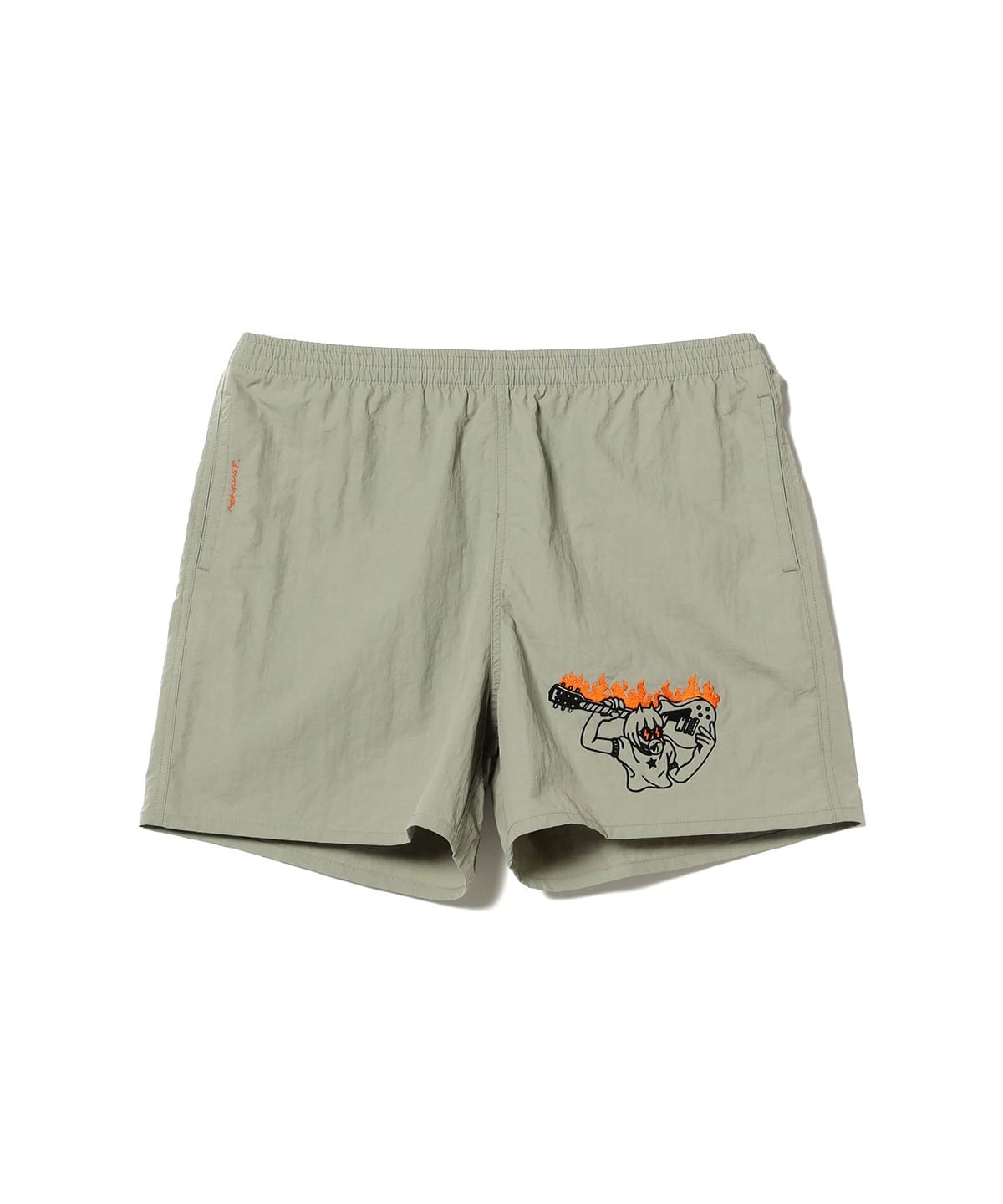 meru / Flame Shorts パンツ MEN GREEN S meru / Flame Shorts パンツ MEN GREEN S