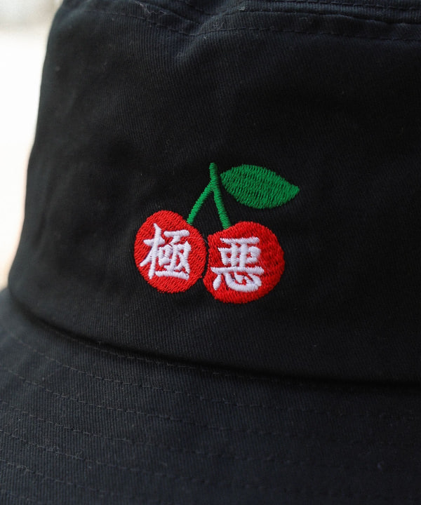 希少　新品　来夢来人　刺繍　極悪チェリー　ジャージ　M　黒 TOKYO CULTUART by BEAMS（トーキョー カルチャート by ビームス