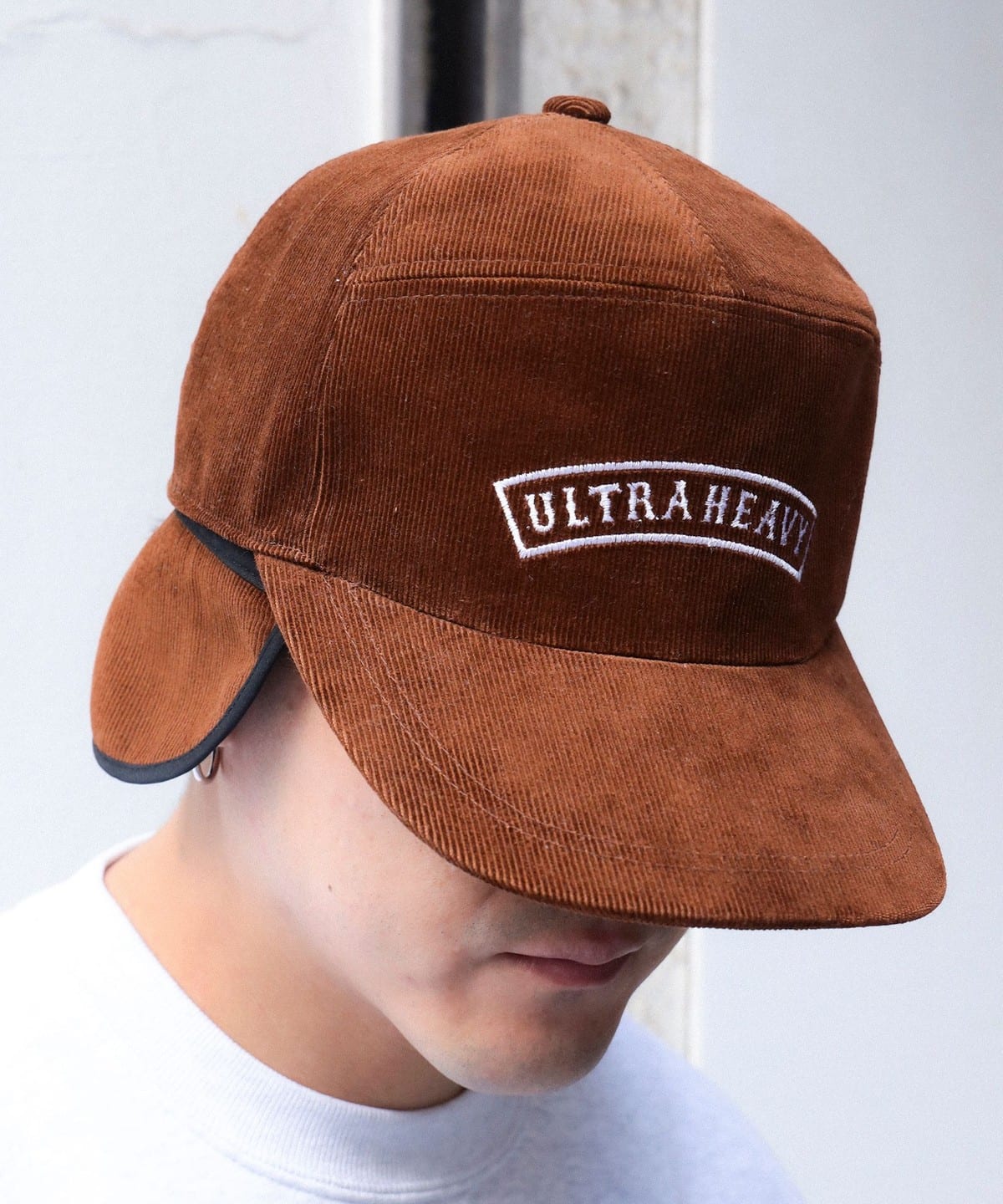 ULTRA HEAVY ウルトラヘビー / UH x どら猫 Cap 帽子 MEN BROWN ONE SIZE ULTRA HEAVY ウルトラヘビー / UH x どら猫 Cap 帽子 MEN BROWN ONE SIZE