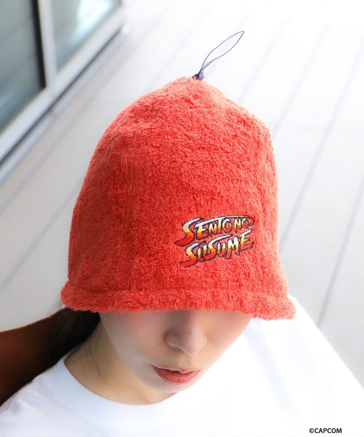 今治サウナハット ストリートファイターコラボ 橙 オレンジ BEAMS ビームス 今治サウナハット ストリートファイターコラボ 橙 オレンジ BEAMS