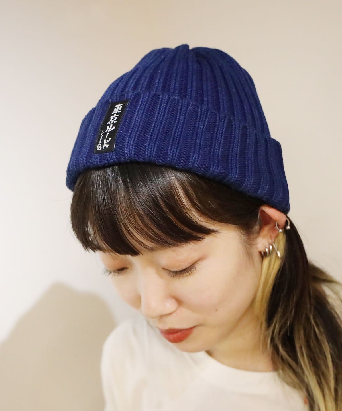 TOKYO CULTUART by BEAMS（トーキョー カルチャート by ビームス）Rude Gallery × Kads MIIDA /  東京ルード藍染KNIT CAP（帽子 ニットキャップ）通販｜BEAMS