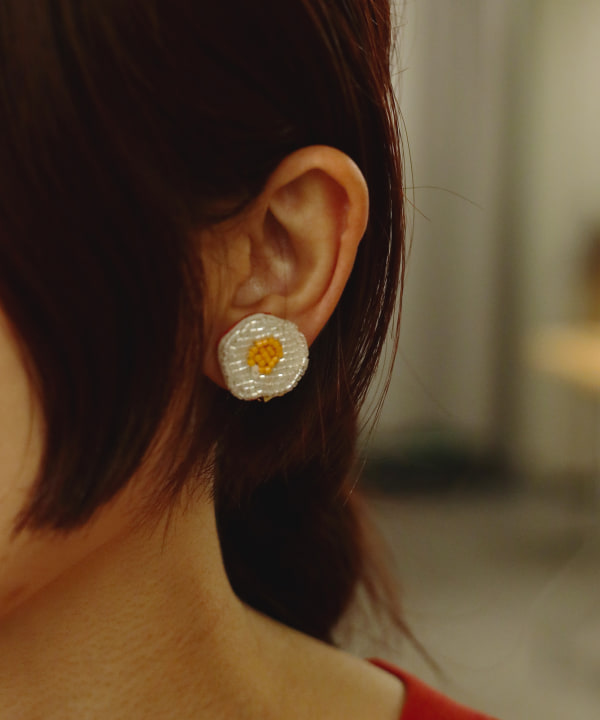 BUCCELLATI 花モチーフ ピアス(片耳用)