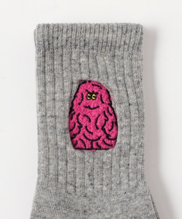 フジサキタクマ × Hoisum / MOGOL MUTANT Embroidery SOX