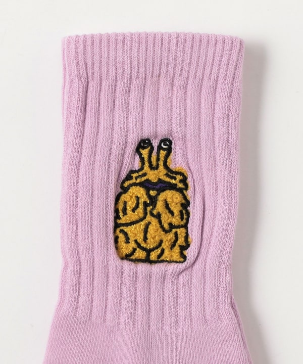 フジサキタクマ × Hoisum / MOGOL MUTANT Embroidery SOX