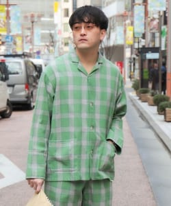 Men's room wear and pajamas mail order | BEAMS
