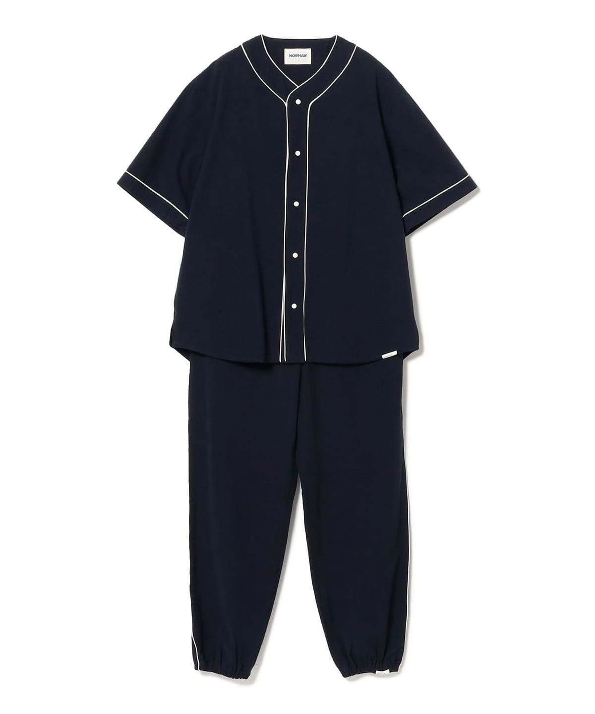 "NOWHAW / "nitegame" pajama シアサッカー アンダーウェア・着物 MEN NAVY L" "NOWHAW / "nitegame" pajama シアサッカー アンダーウェア・着物 MEN NAVY L"