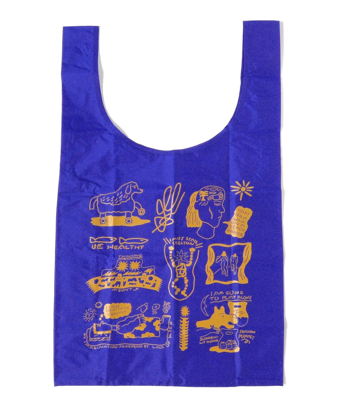 【別注】norahi × BAGGU バグゥ / Eco Bag バッグ WOMEN BLUE ONE SIZE 【別注】norahi × BAGGU バグゥ / Eco Bag バッグ WOMEN BLUE ONE SIZE