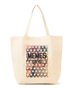 MEMES TOKYO / Dot Graphic Tote Bag