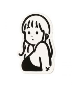 Shirane Yutanpo / Black Bikini Girl Sticker