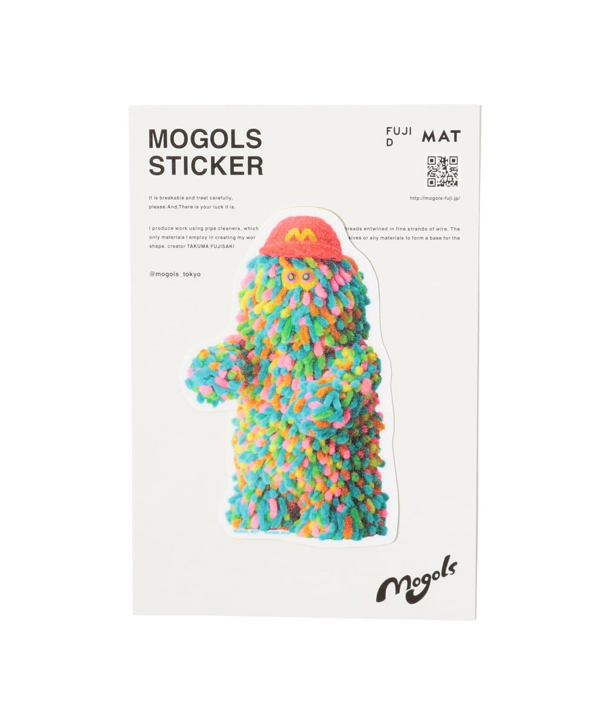 フジサキ タクマ / MOGOL STICKER 雑貨・ホビー MEN MOGOL BOY ONE SIZE フジサキ タクマ / MOGOL STICKER 雑貨・ホビー MEN MOGOL BOY ONE SIZE