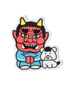 来夢来人(天久聖一) / 鬼とおにぎり（おすわり）ステッカー