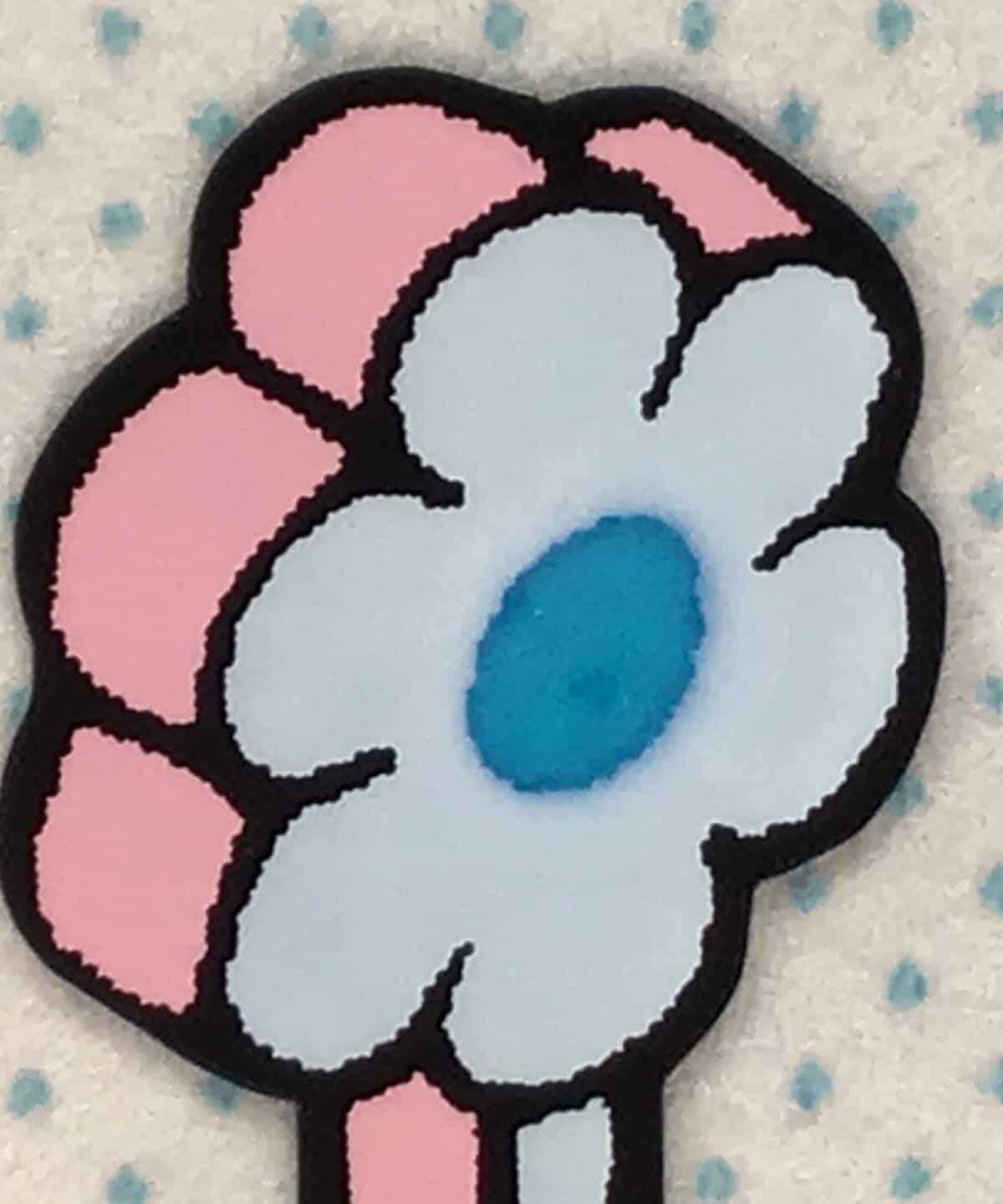 【一点もの】昭和レトロ とんがりコーン アクリル封入アート オーブンデカール 『RETRO ANIMALS/レトロアニマル vol.1』 白磁