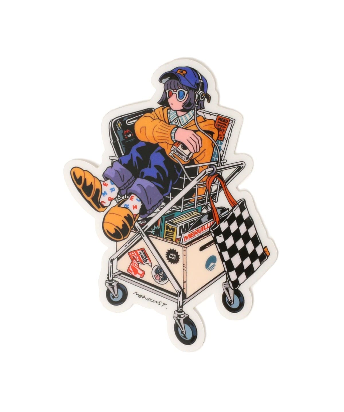 meru / ステッカー 雑貨・ホビー MEN BCART ONE SIZE meru / ステッカー 雑貨・ホビー MEN BCART ONE SIZE
