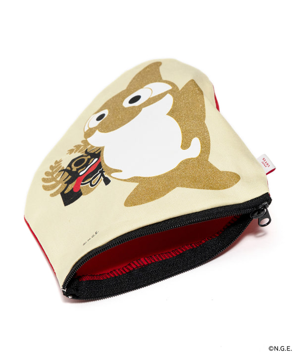 TOKYO CULTUART by BEAMS TOKYO CULTUART by BEAMS DAINAGOYATEN] Nagoya  Grampus / Grampus-kun Pouch (wallet/accessory pouch) available for purchase  BEAMS