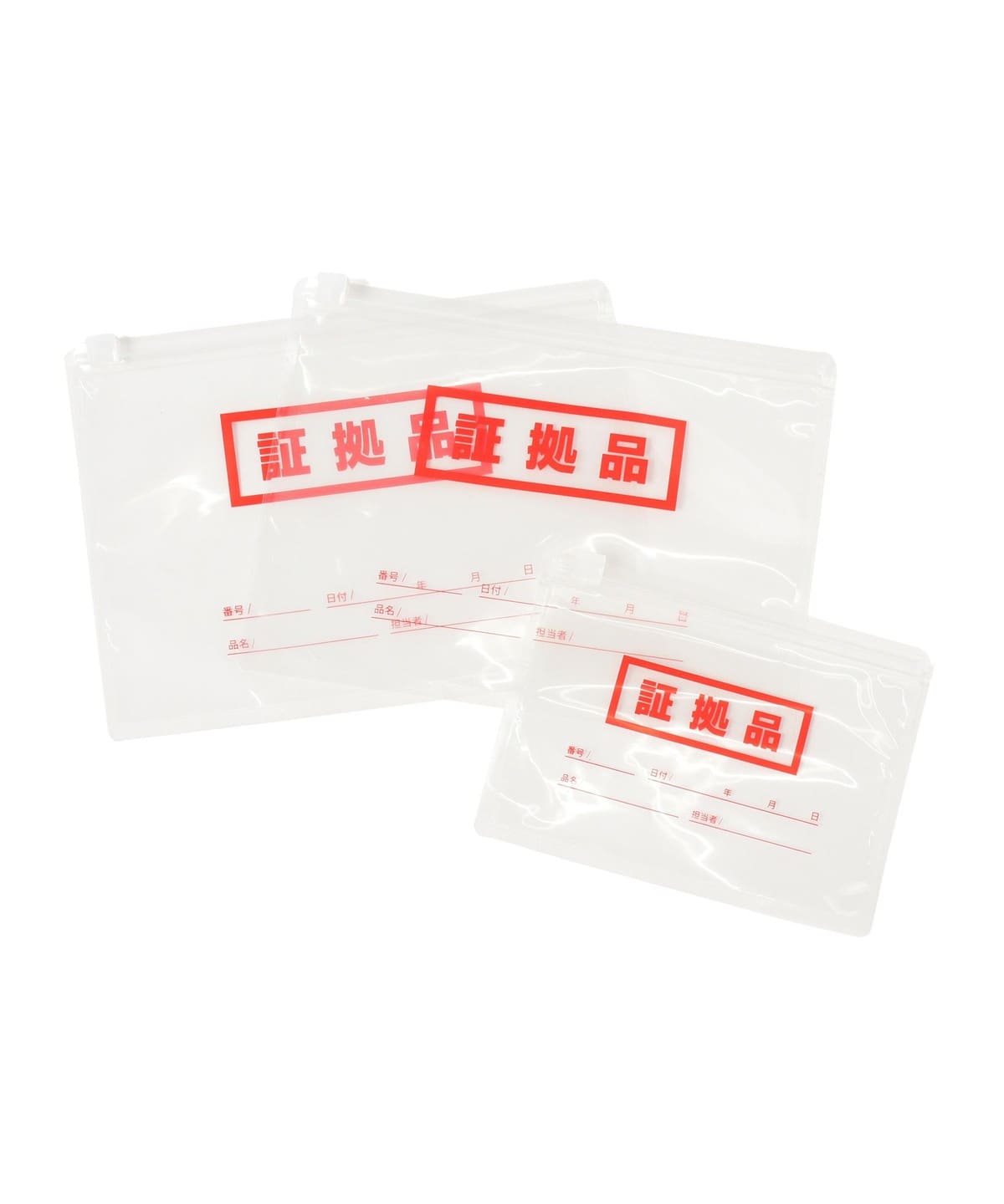 来夢来人 ライムライト(天久聖一) / 証拠品ポーチ 3枚セット 財布・小物 WOMEN 3枚セット ONE SIZE 来夢来人 ライムライト(天久聖一) / 証拠品ポーチ 3枚セット 財布・小物 WOMEN 3枚セット ONE SIZE