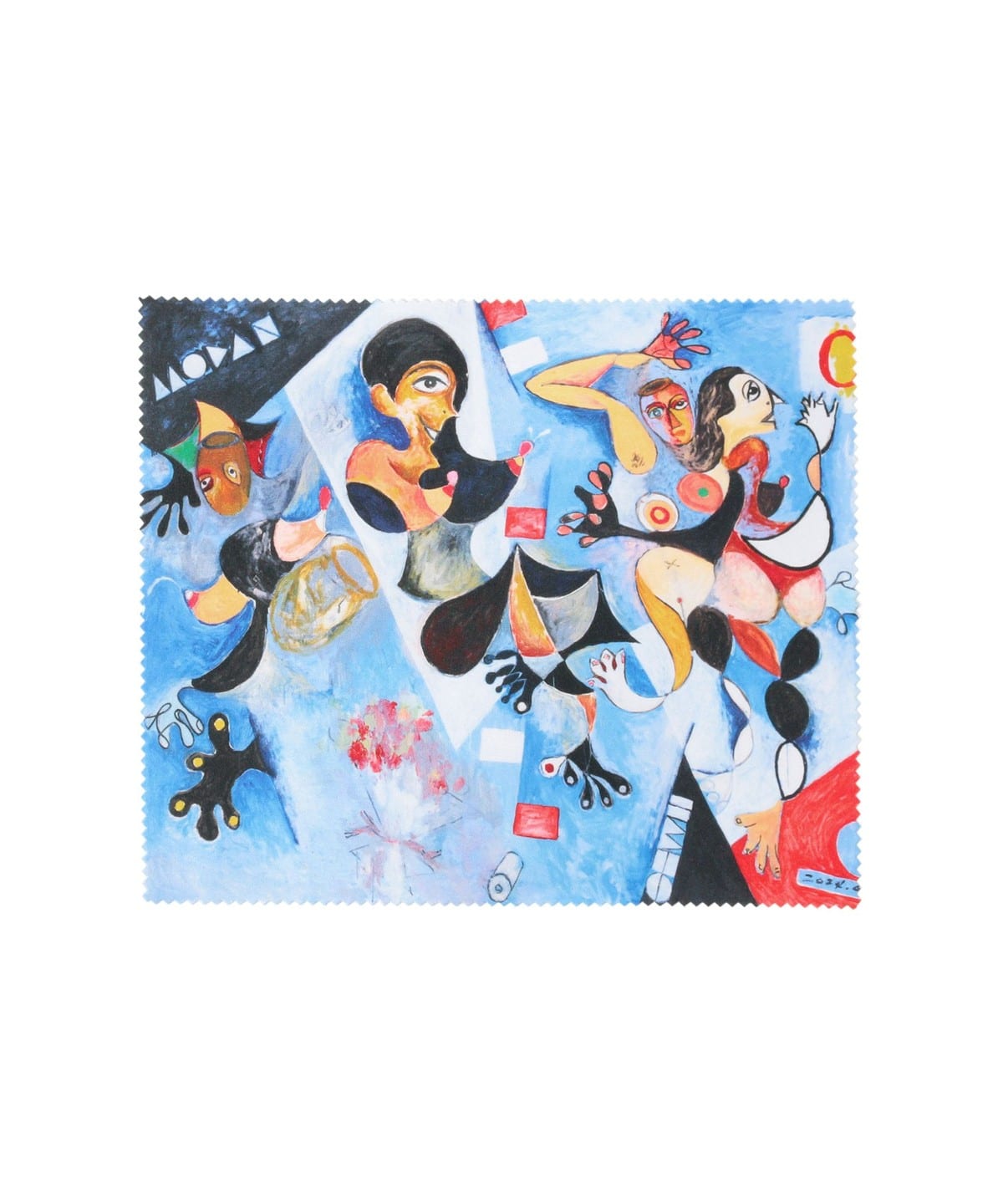 横尾忠則 ヨコオタダノリ / 連画の河 マイクロファイバークロス(めがね拭き) アクセサリー MEN コンヒューズした絵 ONE SIZE 横尾忠則 ヨコオタダノリ / 連画の河 マイクロファイバークロス(めがね拭き) アクセサリー MEN コンヒューズした絵 ONE SIZE