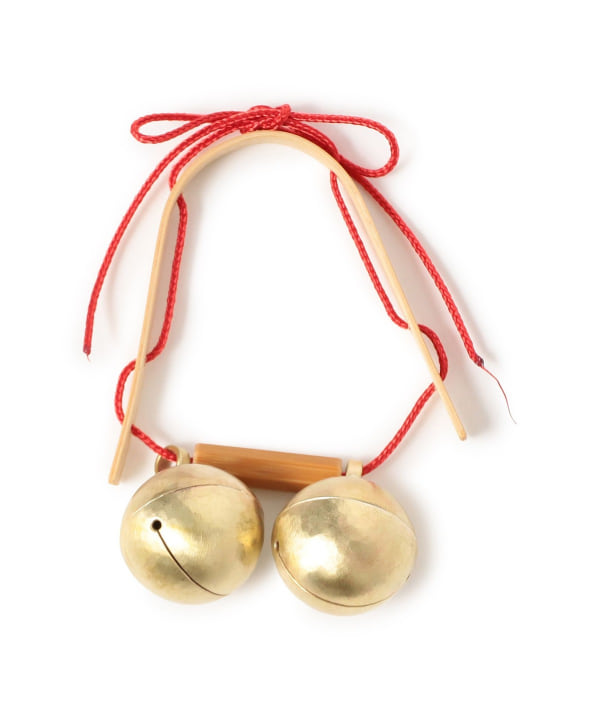 TOUR DE TSUMARI × KUMIKO ISOGAWA & YUDAI MOCHIZUKI / “チャリン” Brass Bells with Bamboo Bracket